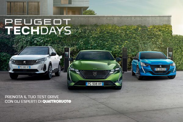 Peugeot Tech Days: test drive con gli esperti Quattroruote