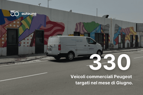 330 veicoli commerciali Peugeot targati nel mese di Giugno!